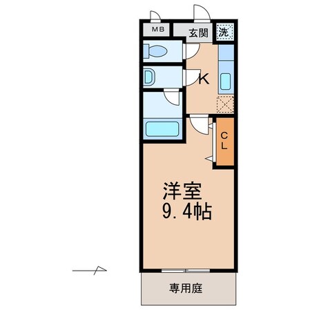 フジパレス太田Ⅱ番館の物件間取画像